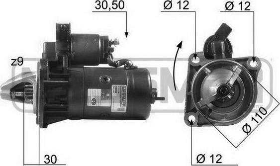 ERA 220050A - Démarreur cwaw.fr