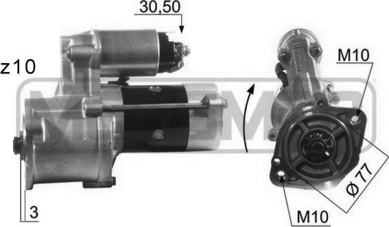 ERA 220013 - Démarreur cwaw.fr