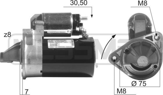 ERA 220036 - Démarreur cwaw.fr