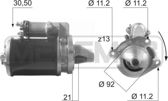 ERA 220020A - Démarreur cwaw.fr