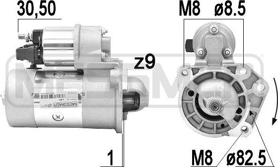 ERA 220161A - Démarreur cwaw.fr