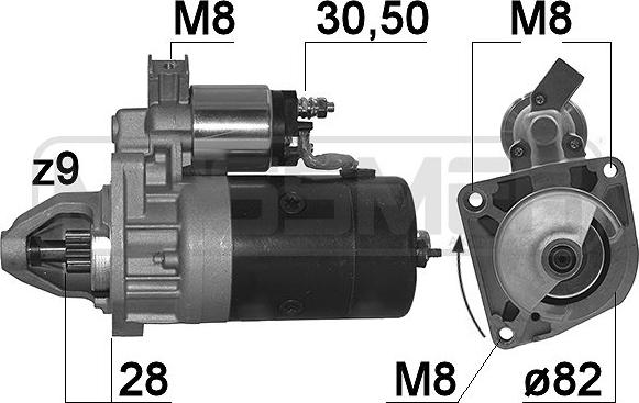 ERA 220183A - Démarreur cwaw.fr