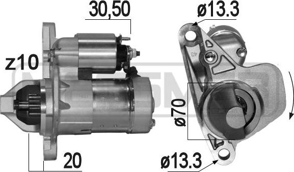 ERA 220847 - Démarreur cwaw.fr