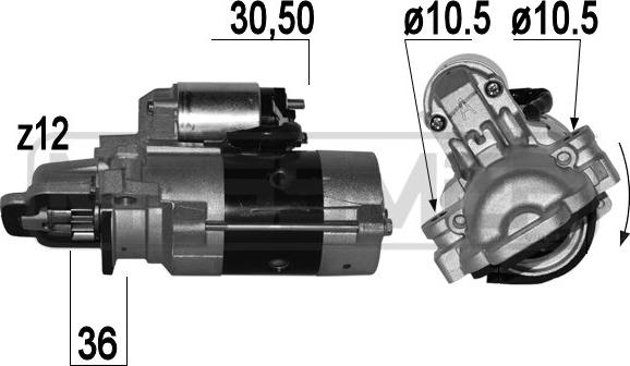 ERA 220865A - Démarreur cwaw.fr