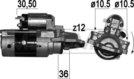 ERA 220866 - Démarreur cwaw.fr