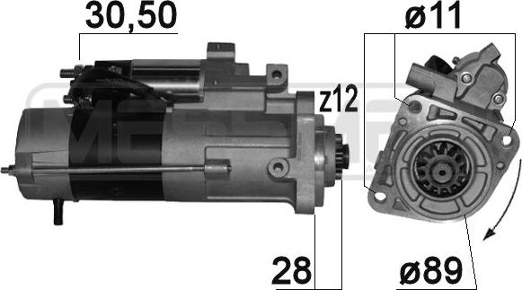 ERA 220861A - Démarreur cwaw.fr