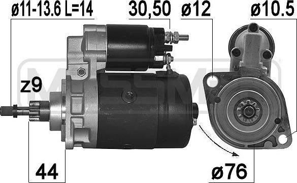 ERA 220357A - Démarreur cwaw.fr