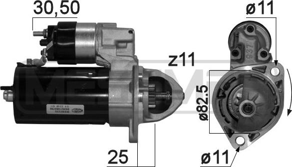 ERA 220333 - Démarreur cwaw.fr