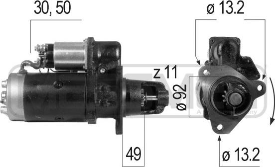 ERA 220288R - Démarreur cwaw.fr