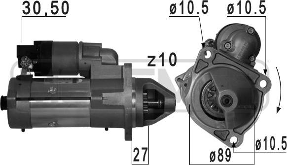 ERA 220752 - Démarreur cwaw.fr