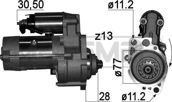 ERA 220764A - Démarreur cwaw.fr