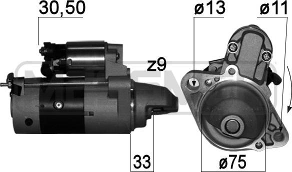 ERA 220763A - Démarreur cwaw.fr