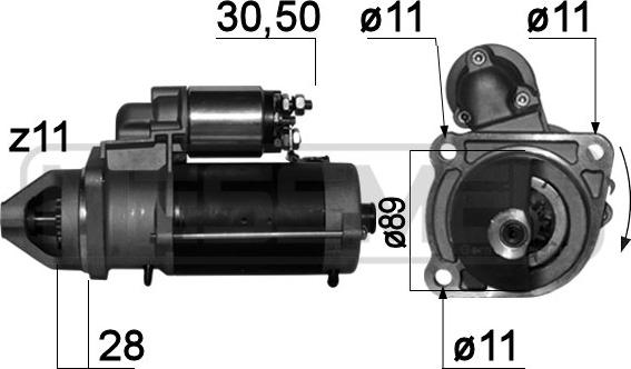 ERA 220731A - Démarreur cwaw.fr