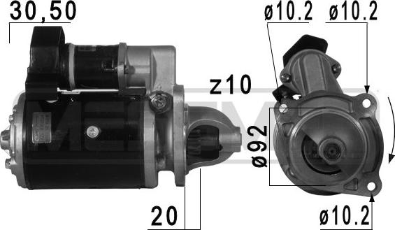 ERA 220 737 - Démarreur cwaw.fr