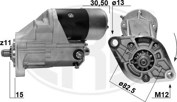 ERA 221040A - Démarreur cwaw.fr