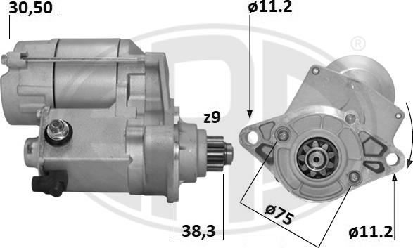 ERA 221039A - Démarreur cwaw.fr