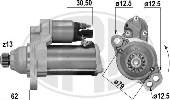 ERA 221076A - Démarreur cwaw.fr