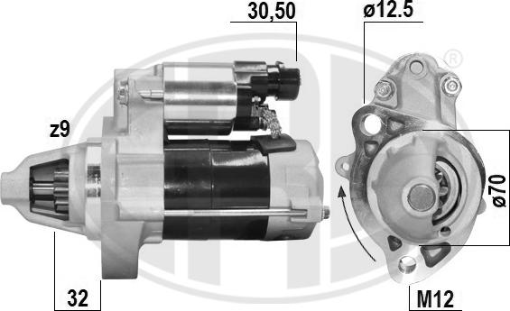 ERA 221073A - Démarreur cwaw.fr