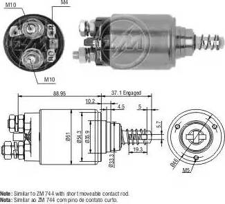 ERA 227450 - Contacteur, démarreur cwaw.fr