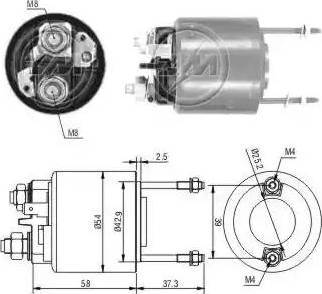 ERA 227516 - Contacteur, démarreur cwaw.fr