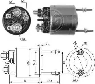 ERA 227522 - Contacteur, démarreur cwaw.fr