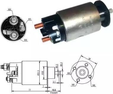 ERA 227291 - Contacteur, démarreur cwaw.fr