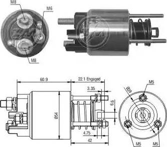 ERA 227281 - Contacteur, démarreur cwaw.fr