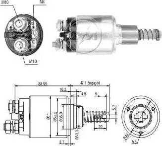 ERA 227714 - Contacteur, démarreur cwaw.fr