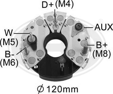 ERA IBR955 - Pont de diodes, alternateur cwaw.fr