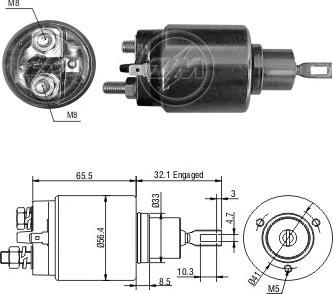 ERA ZM976 - Contacteur, démarreur cwaw.fr