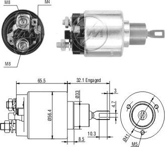 ERA ZM971 - Contacteur, démarreur cwaw.fr