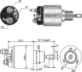 ERA ZM973 - Contacteur, démarreur cwaw.fr