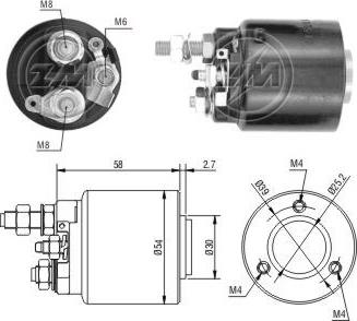 ERA ZM590 - Contacteur, démarreur cwaw.fr