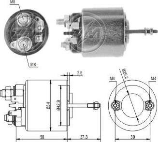 ERA ZM593 - Contacteur, démarreur cwaw.fr