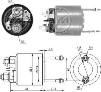 ERA ZM592 - Contacteur, démarreur cwaw.fr