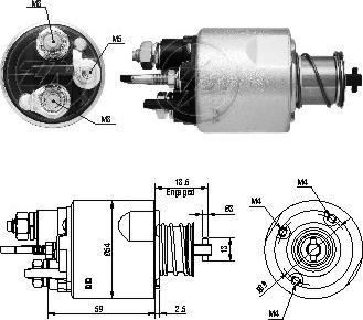 ERA ZM5494 - Contacteur, démarreur cwaw.fr