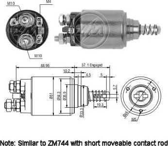 ERA ZM544 - Contacteur, démarreur cwaw.fr