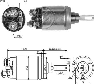 ERA ZM541 - Contacteur, démarreur cwaw.fr