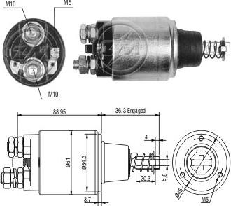 ERA ZM548 - Contacteur, démarreur cwaw.fr