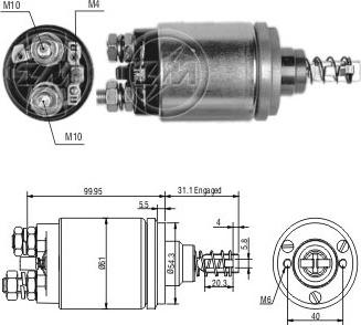 ERA ZM542 - Contacteur, démarreur cwaw.fr