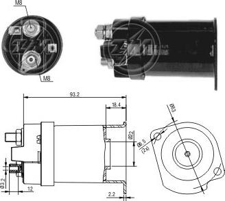 ERA ZM556 - Contacteur, démarreur cwaw.fr