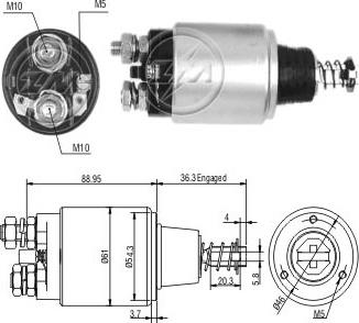 ERA ZM550 - Contacteur, démarreur cwaw.fr