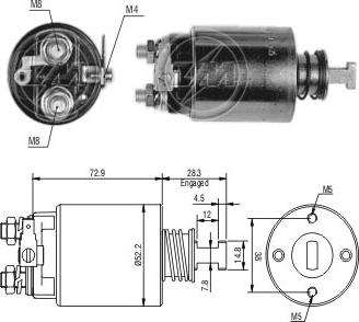 ERA ZM583 - Contacteur, démarreur cwaw.fr