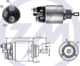 ERA ZM5381 - Contacteur, démarreur cwaw.fr