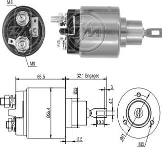 ERA ZM575C - Contacteur, démarreur cwaw.fr