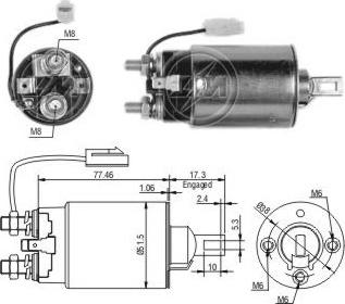 ERA ZM693 - Contacteur, démarreur cwaw.fr