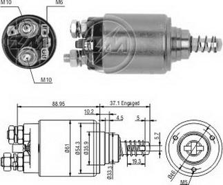 ERA ZM645 - Contacteur, démarreur cwaw.fr