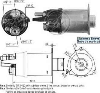 ERA ZM6460 - Contacteur, démarreur cwaw.fr