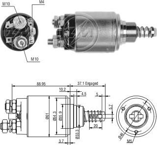 ERA ZM641 - Contacteur, démarreur cwaw.fr