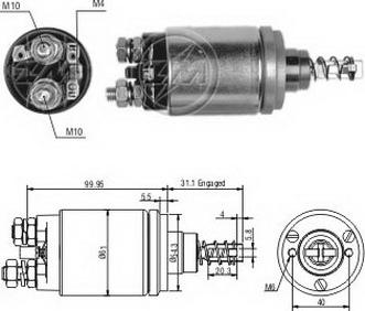 ERA ZM642 - Contacteur, démarreur cwaw.fr